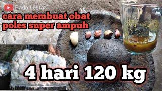 Cara membuat obat poles karet