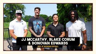 Blake Corum Donovan Edwards & JJ McCarthy Are Ready To Bring A Championship To Michigan