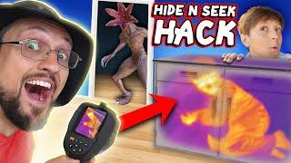 Ultimate Hide and Seek Hack + Demogorgon in the Backyard FV Vlog