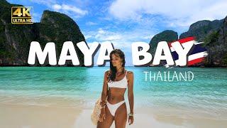  Maya Bay The Most Visited Place on Earth 2024 Walking Thailand Krabi