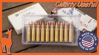 Clamtainers - Clear Ammo Boxes Mousetraps and Other Weird Stuff