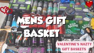 Mens Mr. Nazty Baskets  Valentines Day Gift baskets for menWholesale suppler #mensgiftbasket #vday