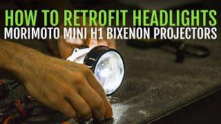 TRS Tips How To Retrofit Headlights with Morimoto Mini H1 Bixenon Projectors