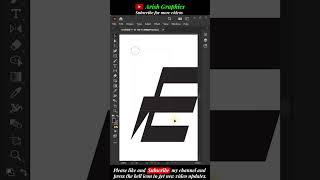 letter f logo design In Adobe Illustrator #shorts #logodesign #illustrator #illustratortutorial