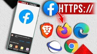 How To Disable Facebook App Browser Open Links with Chrome on Facebook App