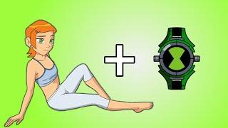 Gwen 10 Fusion form of Ben 10 alien force Omnitrix  Mobile coloring