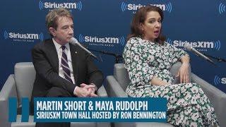 Maya Rudolph & Martin Short on celebrity impersonations  SiriusXM  Comedy Greats