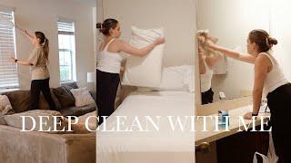 DEEP CLEAN WITH ME  full house clean declutter and organize