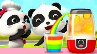 Magical Kitchenware Baby Panda Chef  Oven Frying Pan Juicer  BabyBus Cartoons