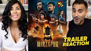 Mirzapur Season 3 - Trailer Reaction  Pankaj Tripathi Ali Fazal Shweta Tripathi Rasika Dugal