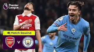 Grealish & Haaland send Man City top after De Bruyne WORLDIE vs Arsenal  Highlights