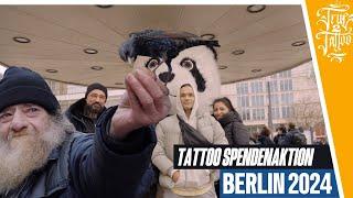 Tattoo-Spendenaktion in Berlin mit Bluelineberlin Tattoo MostWanted Tattoo & Moving Lines Tattoo