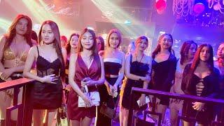 4k How is Thailand Now? Bangkok Midnight Street Ekkamai Membership Club Ladies