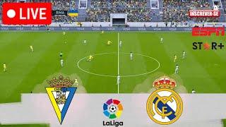 LIVE CÁDIZ VS REAL MADRID - LaLiga - Full Game - Simulation Pes 2021 