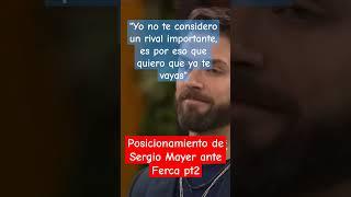 Posicionamiento de Sergio Mayer pt2