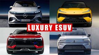 NEWEST LUXURY ELECTRIC SUVs 2023-2024