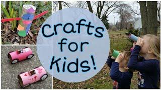 Quarantine Crafts for Kids • toilet paper roll addition