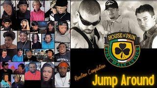 REACTION COMPILATION  House of Pain - Jump Around  Reaction Mashup