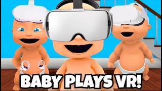 Baby PLAYS VR