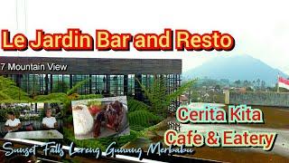 Le Jardin Bar and Resto Cerita Kita Caffe and Eatery Lereng Merbabu Jalan Kopeng Ngablak Magelang