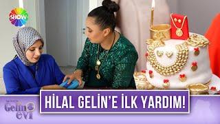 Hilal Gelinin çay servisi sırasında yaşadığı talihsiz kaza  Gelin Evi 1346. Bölüm