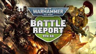 NEW Chaos Space Marines Battle Report