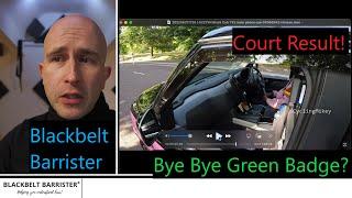 Court Result - Cabbie Guilty - Lost His Green Badge? LG22YFN