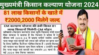 CM Kisan Kalyan Yojana से वंचित किसानों को मिलेगा ₹2000  6 अप्रैल से खाते में पहचान शुरू mp