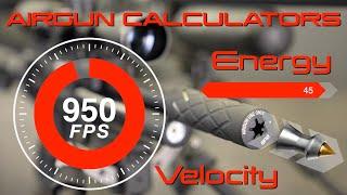 Online Airgun Calculators for Velocity Energy and More