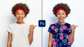 How To Add Patterns To Clothing in Photoshop  Add Custom Patterns to Clothing in Photoshop