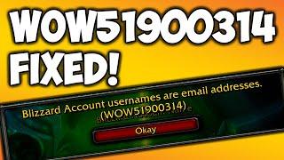 Fix Error Code WOW51900314 in World of Warcraft 2021