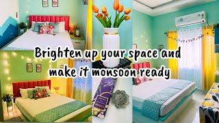 Make Your small bedroom Monsoon-ReadySmall bedroom decorating ideas