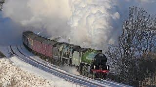 35018 & 61306 - The Winter Cumbrian Mountain Express - 2.2.19