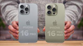 iPhone 16 Pro vs iPhone 16 Pro Max