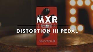 MXR Distortion 3 Pedal  Reverb Demo Video