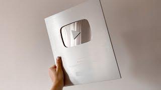 Серебряная КНОПКА Ютуб  Как заказать YouTube Play Button