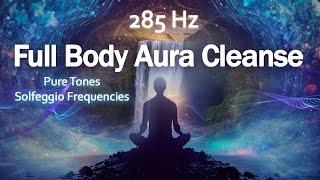 285 Hz Full Body Aura Cleanse Heal Damage in the Body Pure Positive Vibes Healing Music