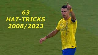 Cristiano Ronaldo All 63 Career Hat-Tricks With Commentary