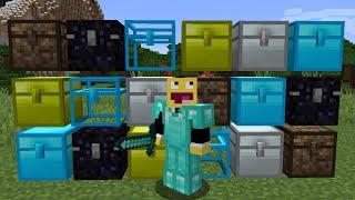 DIJAMANTSKI I OBSIDIJAN CESTOVI U MINECRAFTU? IRON CHESTS MOD