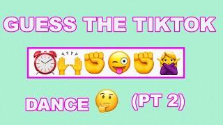Guess the tiktok dance by using emojis part 2  TikTok Mashup and Remix
