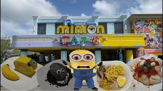 MINION CAFE  Universal Studios Orlando  Restaurant and Food Review