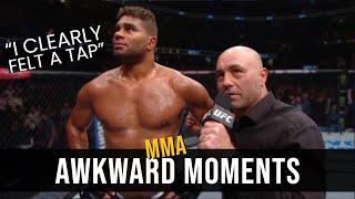 Awkward MMA Moments