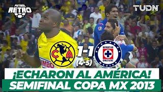 Futbol Retro ¡Partidazo La máquina elimina al América  América vs Cruz Azul - CopaMx 2013  TUDN