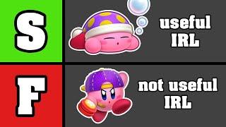 Ranking every Kirby ability by how useful it is IRL