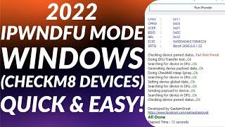 Get Checkm8 Devices to PwnedDFU Mode Windows1011  iPwnDFU Windows 1011  iPwnDFU iOS 15  2022