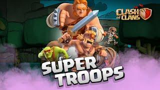 The SUPER TROOPS Are Here Clash of Clans NEW Spring Update 2020