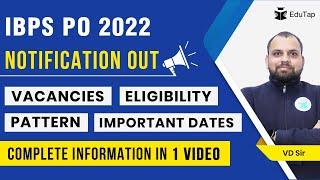  IBPS PO 2022  Notification Out  Vacancies  Eligibility  Pattern  Syllabus