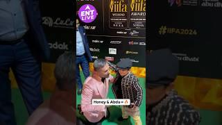 Honey Singh hugs Abdu Roziq at IIFA Awards 2024 ️