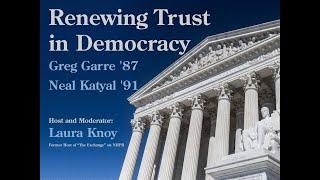 Renewing Trust in Democracy the Role of Courts