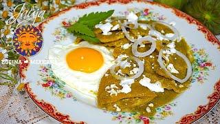 Chilaquiles Verdes y Tips Para que No se Amargue la Salsa